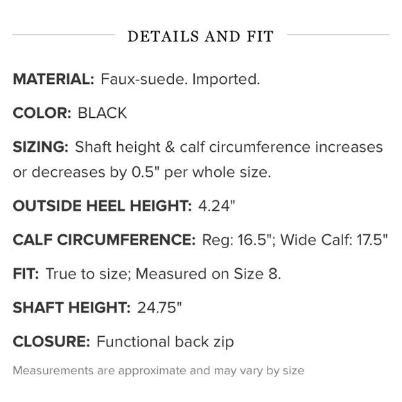 NIB Black Laser-cut Faux Suede Over The Knee Boots - Picture 7 of 12